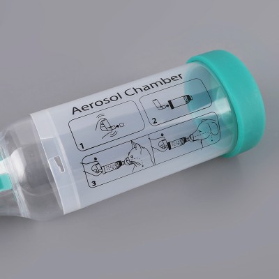 New design asthma blue inhaler animal products